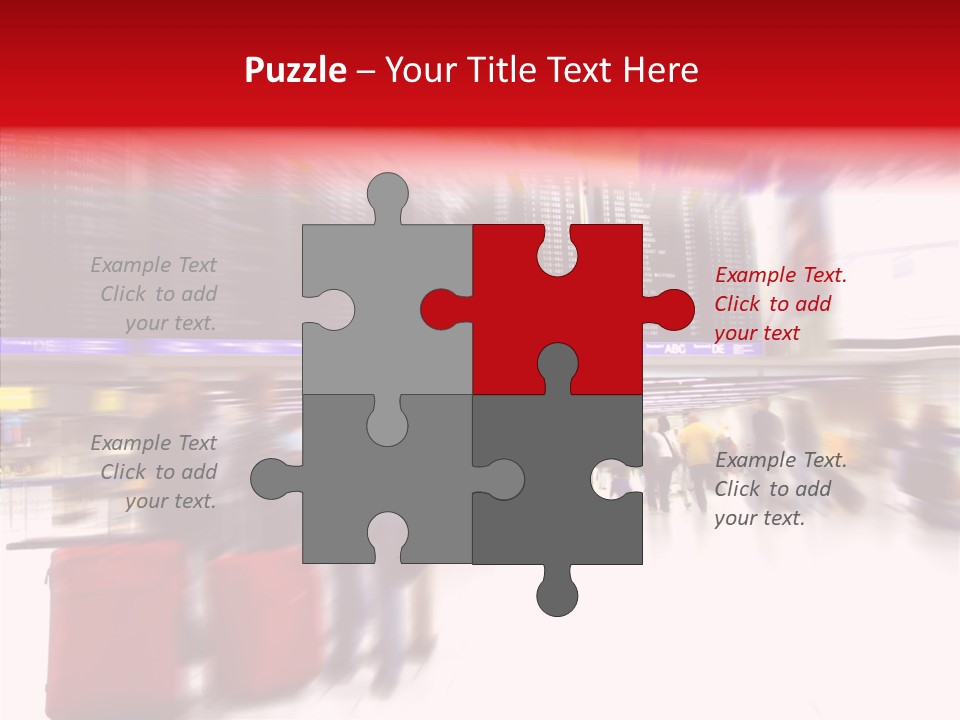 Blur Interior Travel PowerPoint Template