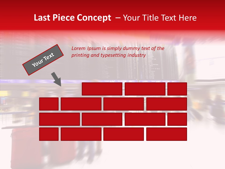 Blur Interior Travel PowerPoint Template