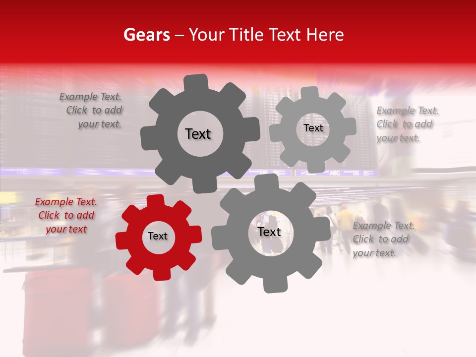 Blur Interior Travel PowerPoint Template