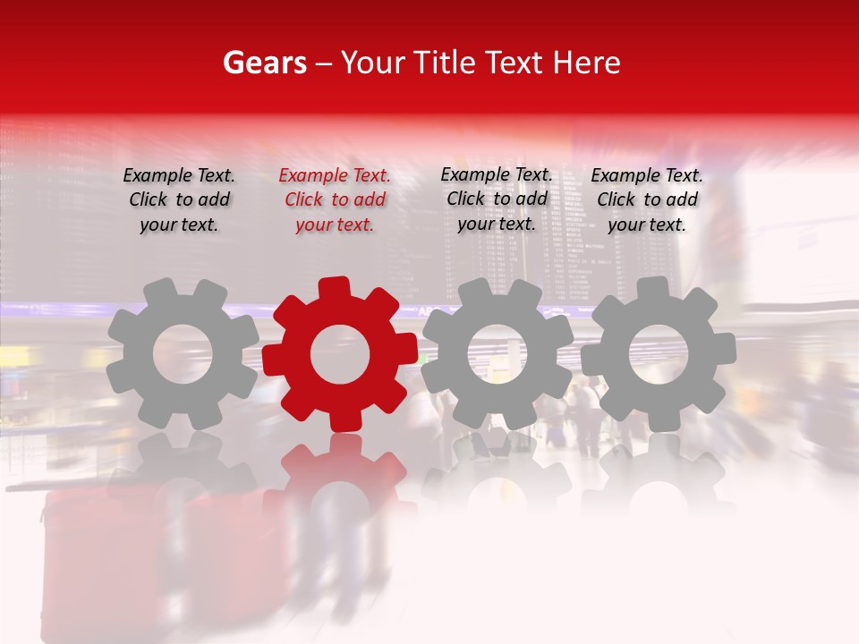 Blur Interior Travel PowerPoint Template