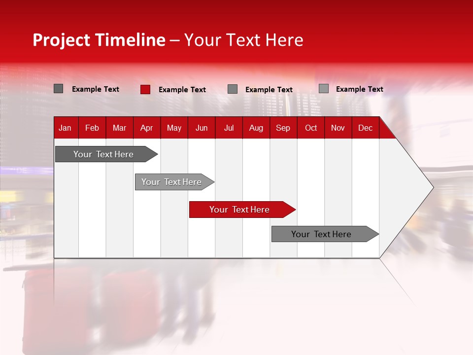 Blur Interior Travel PowerPoint Template