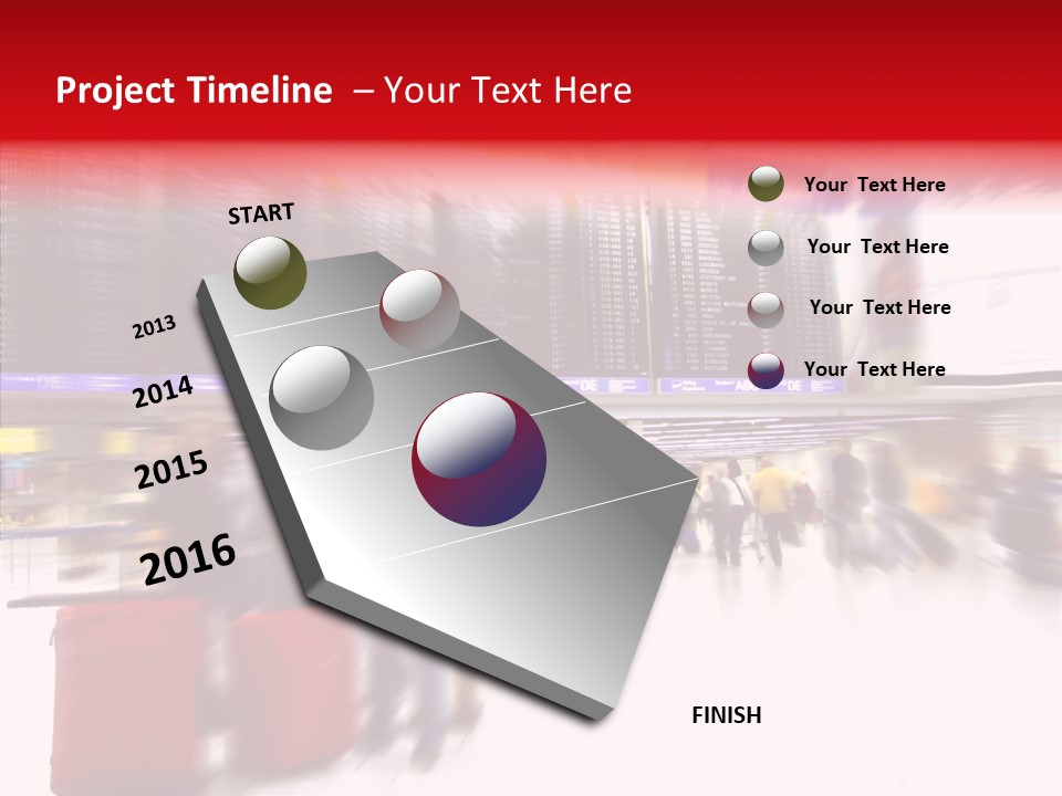Blur Interior Travel PowerPoint Template
