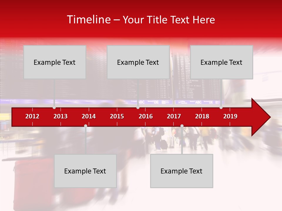Blur Interior Travel PowerPoint Template
