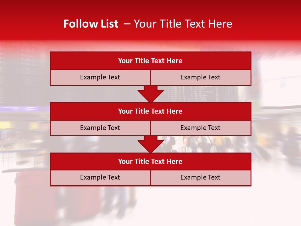 Blur Interior Travel PowerPoint Template