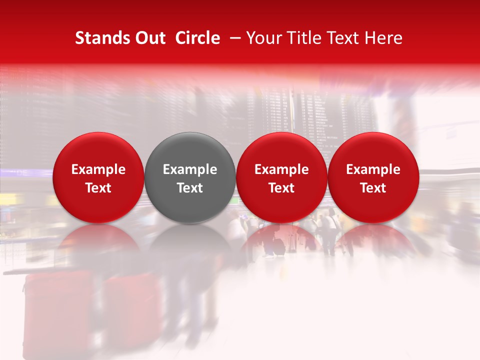 Blur Interior Travel PowerPoint Template