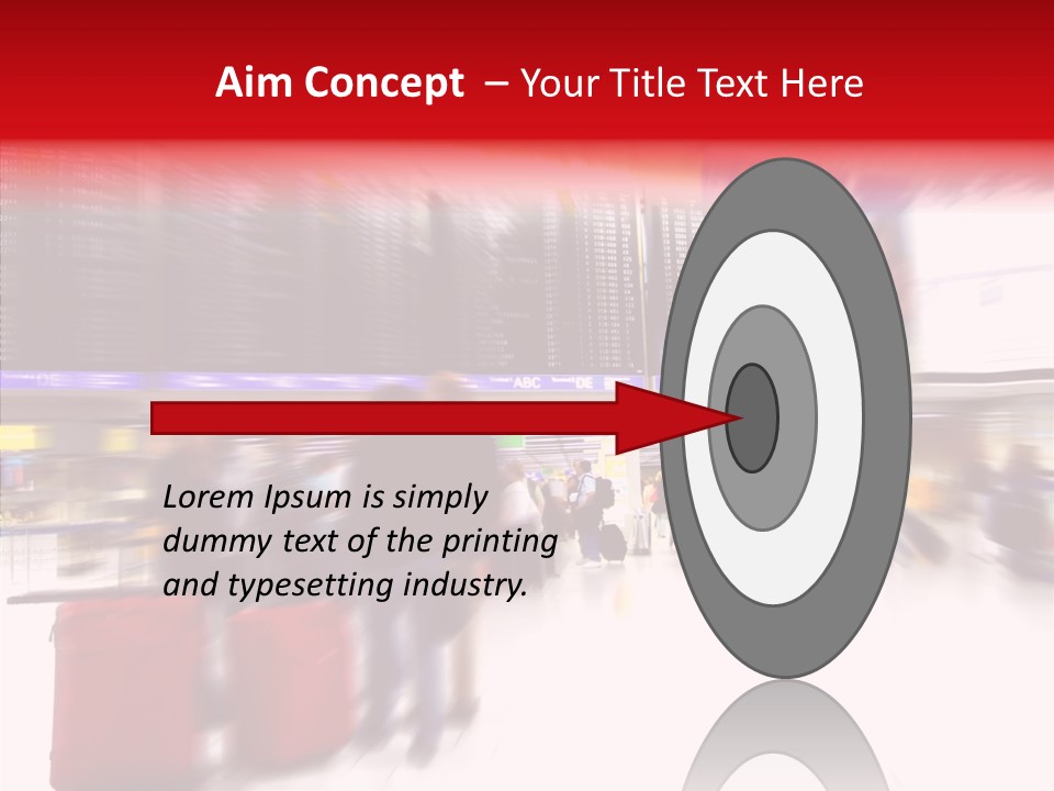 Blur Interior Travel PowerPoint Template