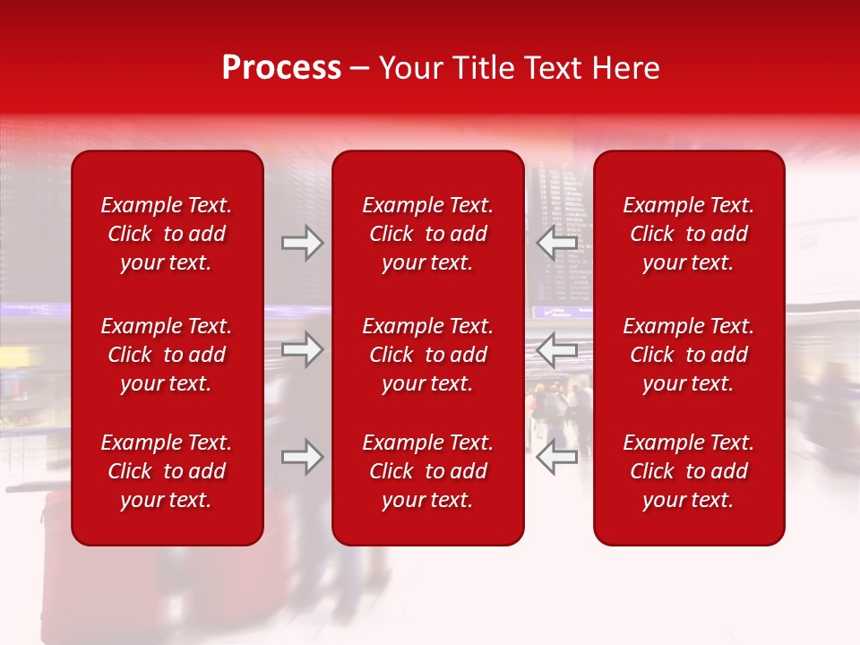 Blur Interior Travel PowerPoint Template