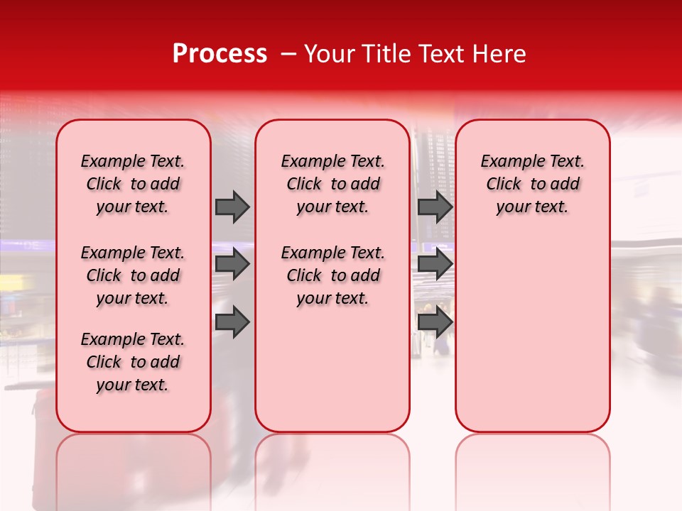 Blur Interior Travel PowerPoint Template
