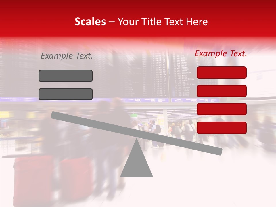 Blur Interior Travel PowerPoint Template