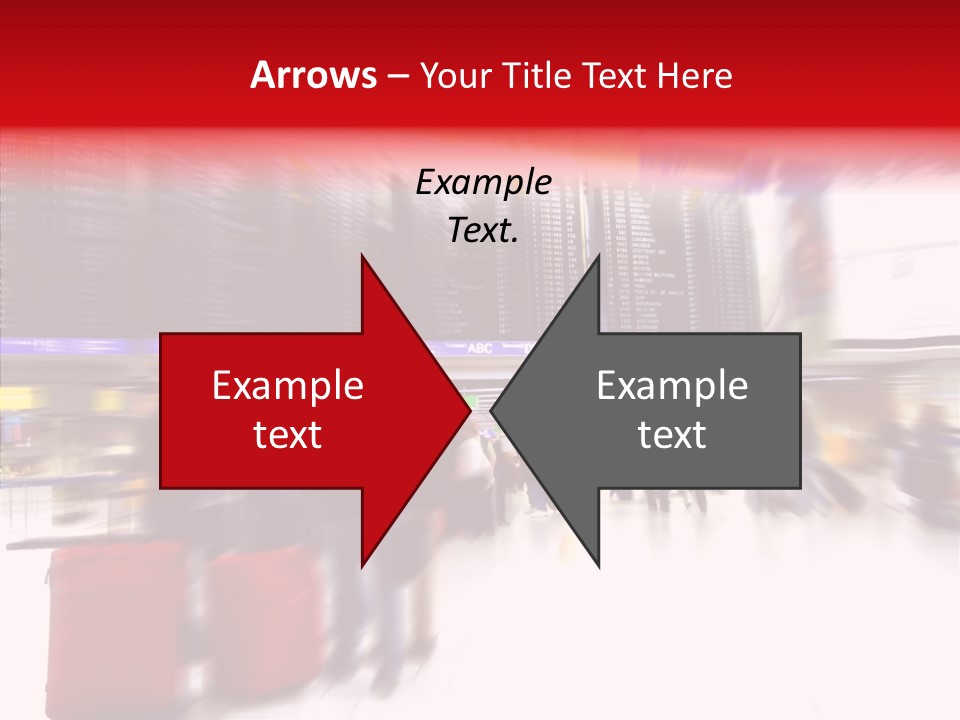 Blur Interior Travel PowerPoint Template