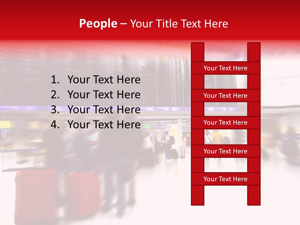 Blur Interior Travel PowerPoint Template