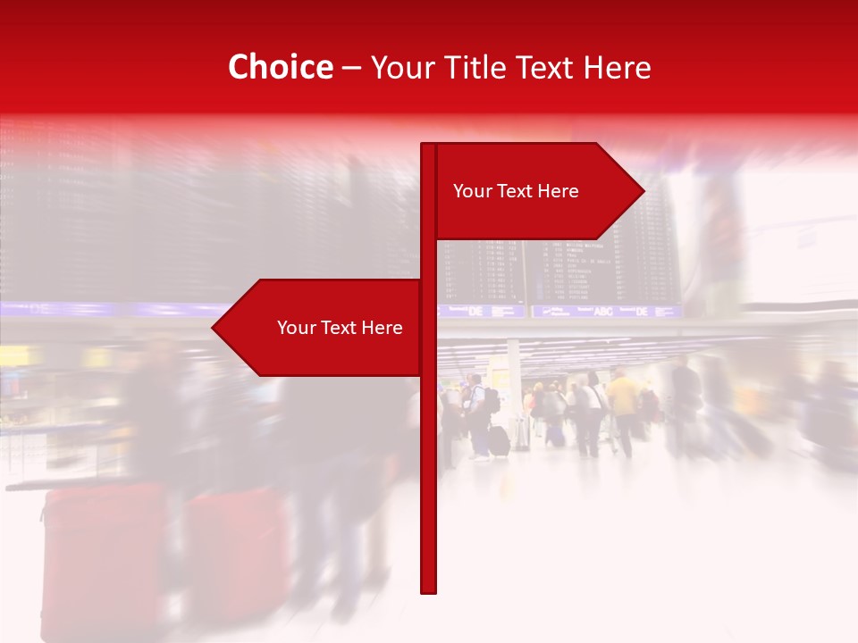 Blur Interior Travel PowerPoint Template