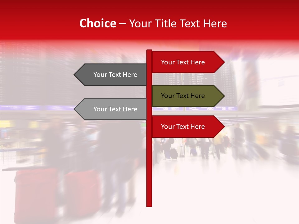 Blur Interior Travel PowerPoint Template