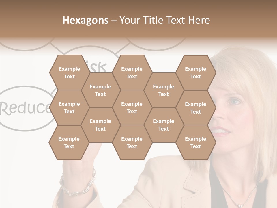 Executive Female Transfer PowerPoint Template