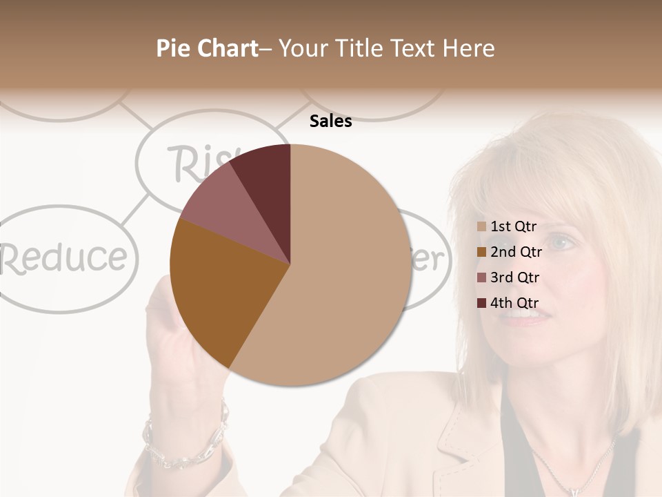 Executive Female Transfer PowerPoint Template