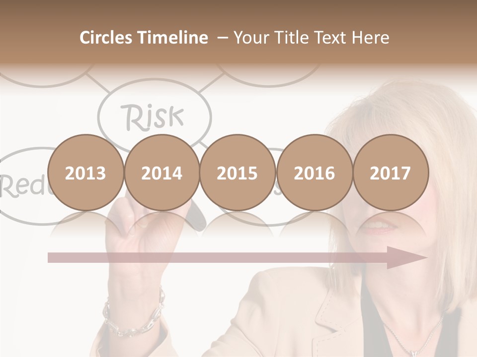 Executive Female Transfer PowerPoint Template