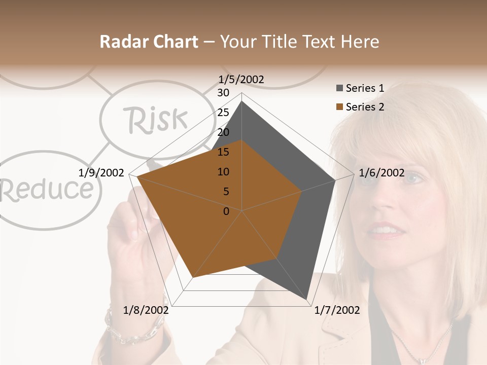 Executive Female Transfer PowerPoint Template