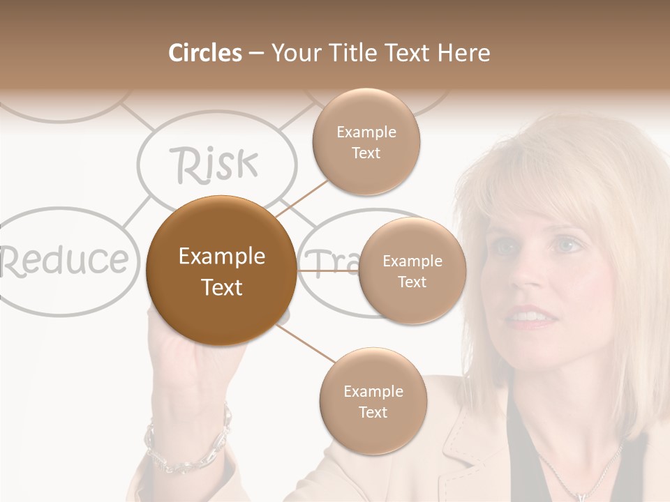 Executive Female Transfer PowerPoint Template