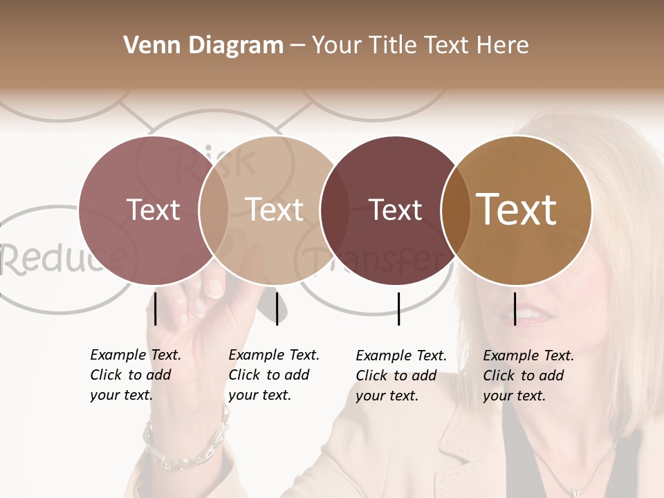 Executive Female Transfer PowerPoint Template