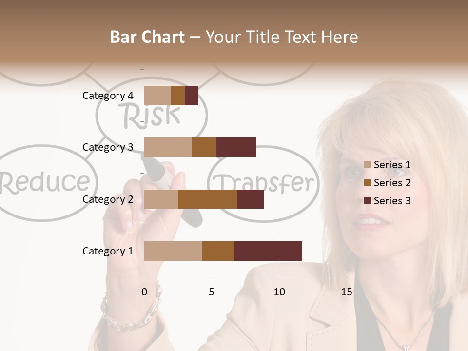 Executive Female Transfer PowerPoint Template