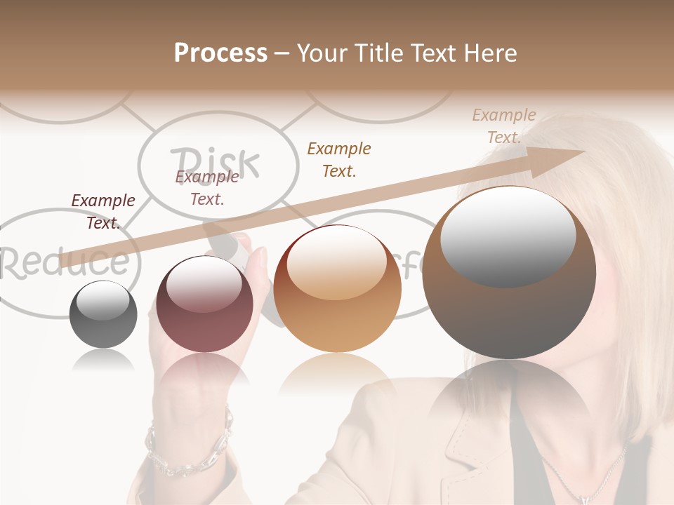 Executive Female Transfer PowerPoint Template