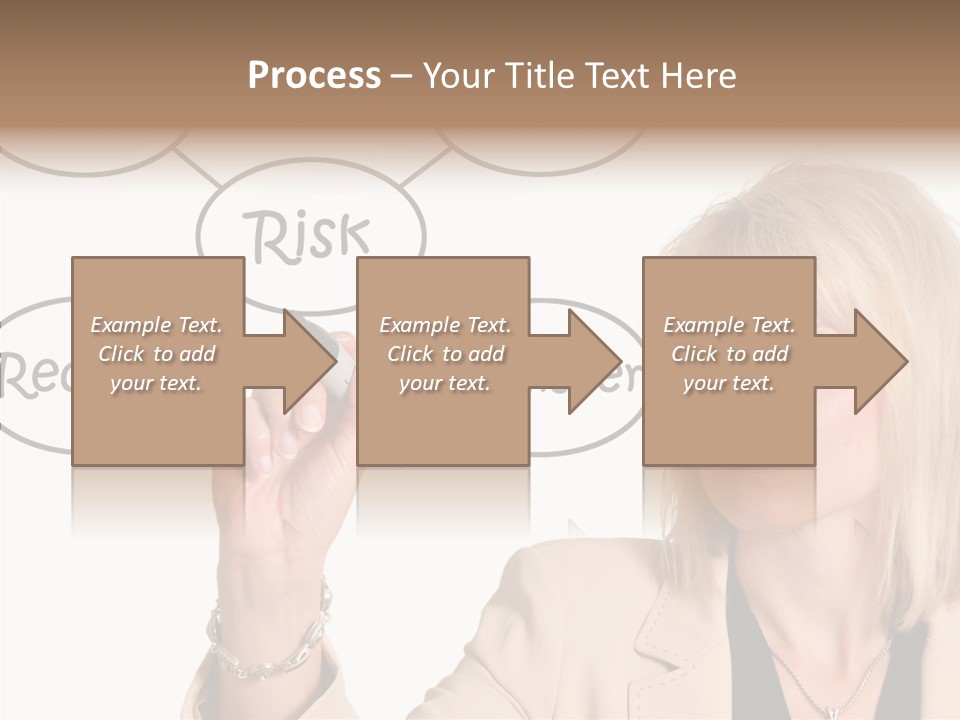 Executive Female Transfer PowerPoint Template