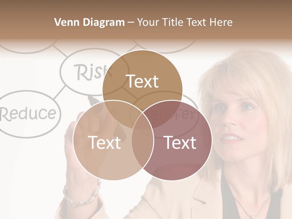 Executive Female Transfer PowerPoint Template