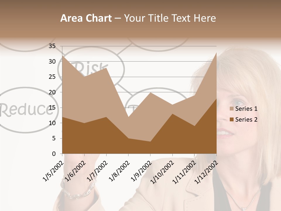 Executive Female Transfer PowerPoint Template