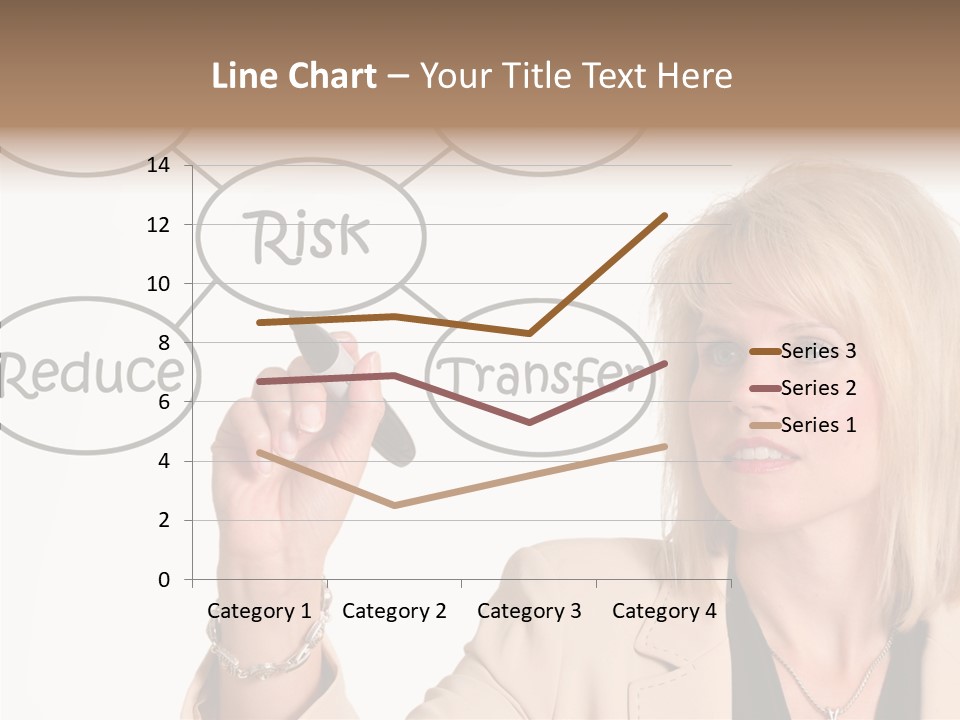 Executive Female Transfer PowerPoint Template