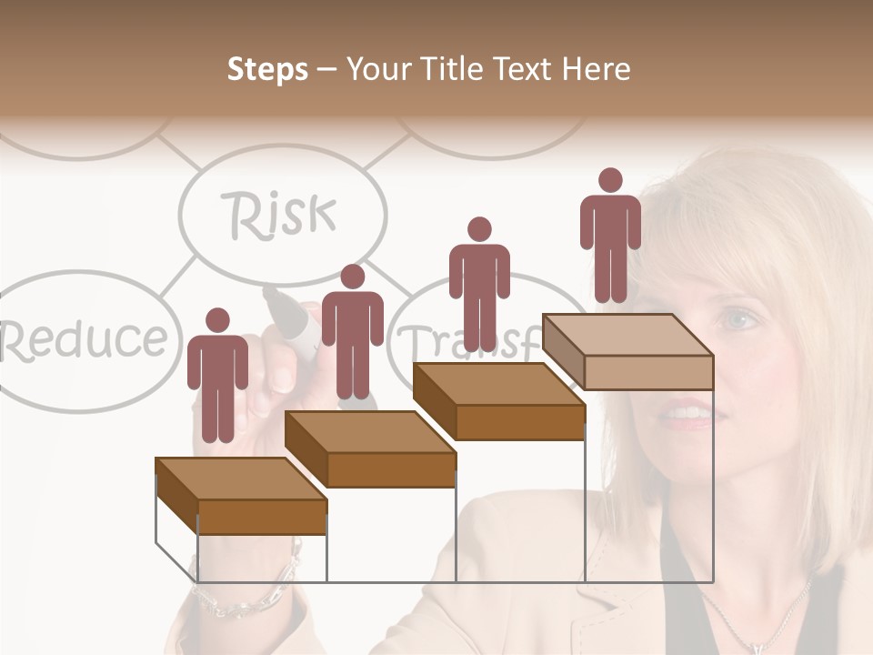 Executive Female Transfer PowerPoint Template