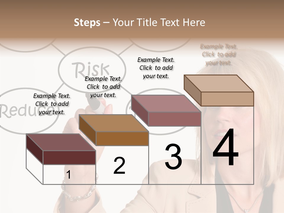 Executive Female Transfer PowerPoint Template