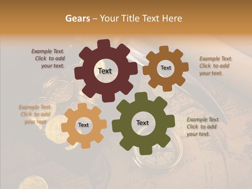 South Antique East PowerPoint Template