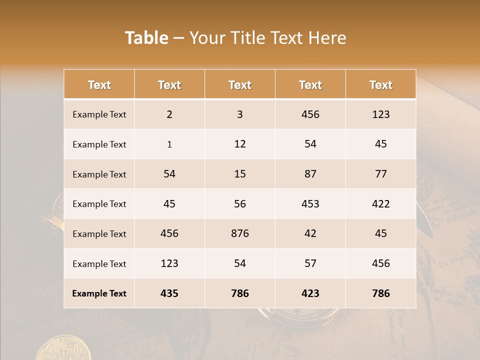 South Antique East PowerPoint Template