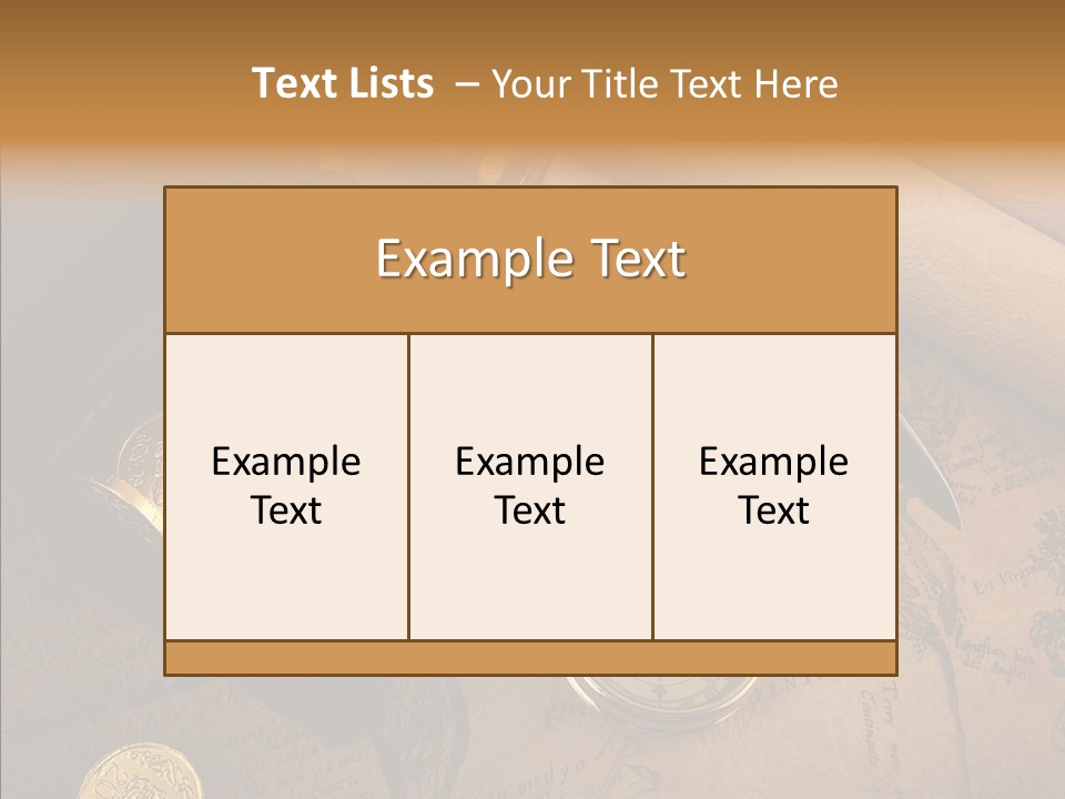 South Antique East PowerPoint Template
