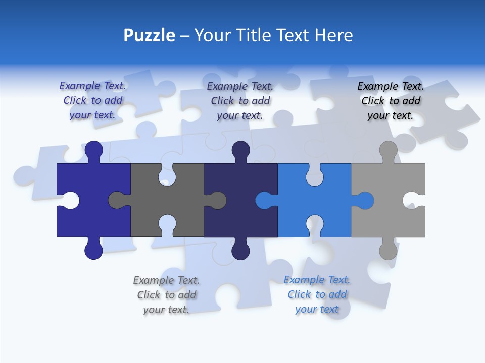 Shape Problem Patience PowerPoint Template