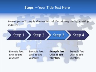 Shape Problem Patience PowerPoint Template