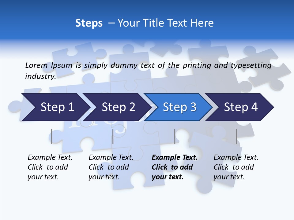 Shape Problem Patience PowerPoint Template