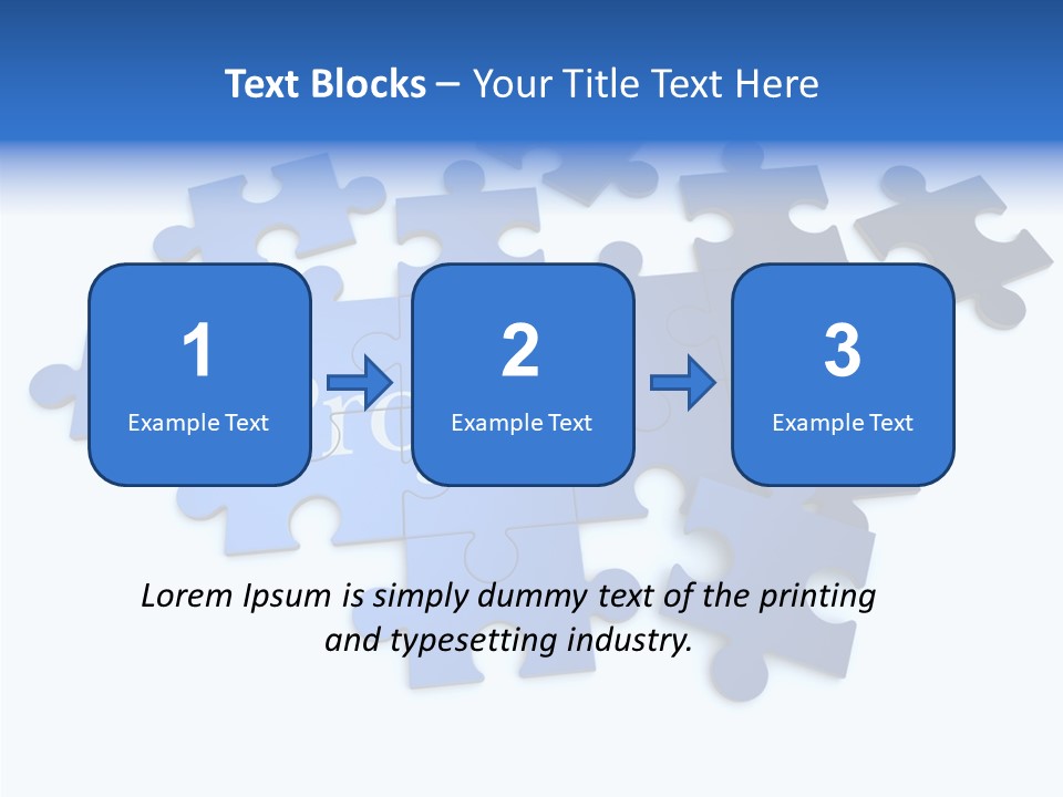 Shape Problem Patience PowerPoint Template