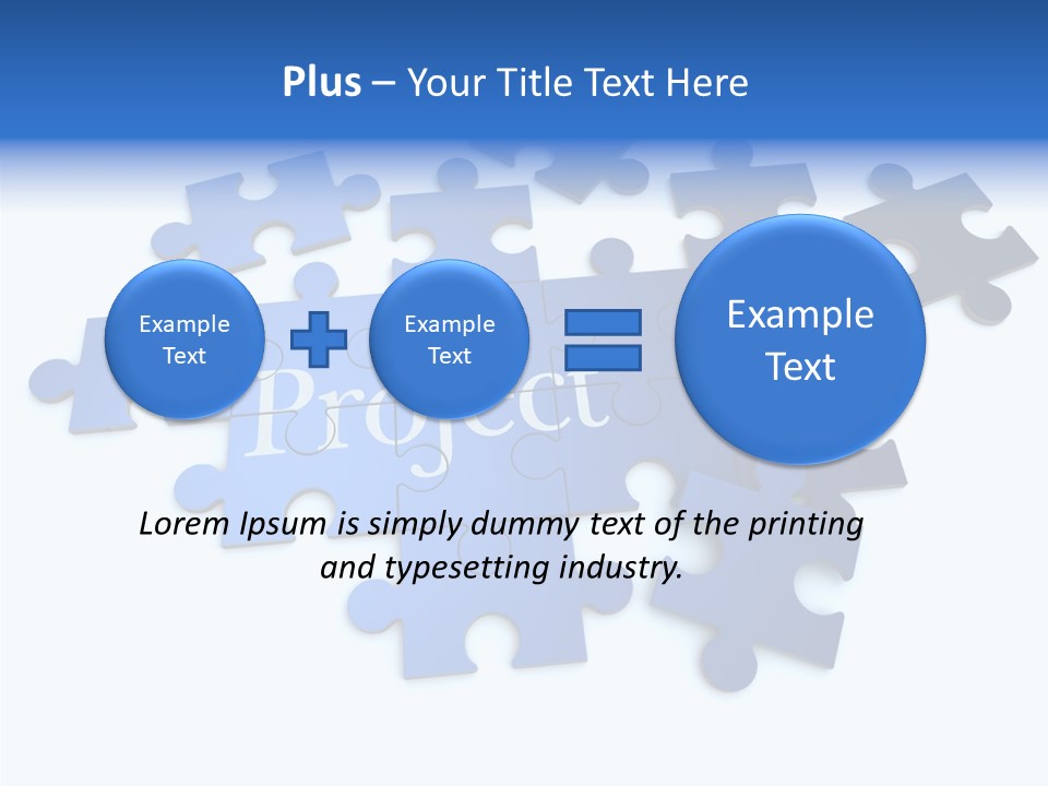 Shape Problem Patience PowerPoint Template