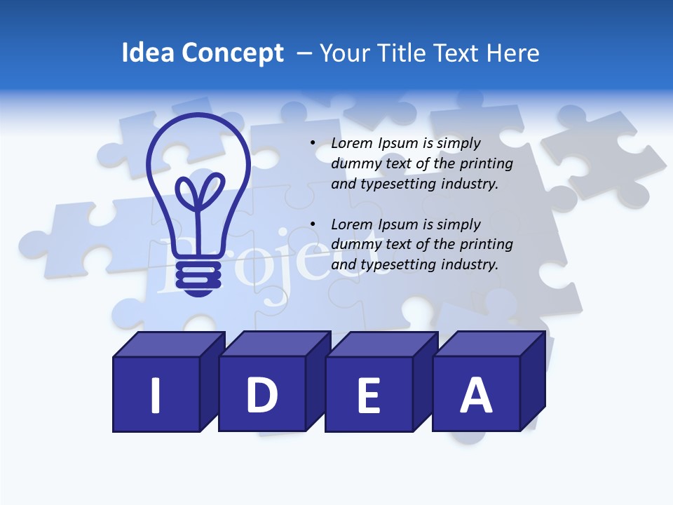 Shape Problem Patience PowerPoint Template