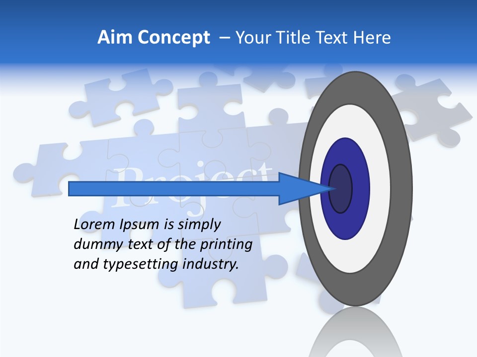 Shape Problem Patience PowerPoint Template