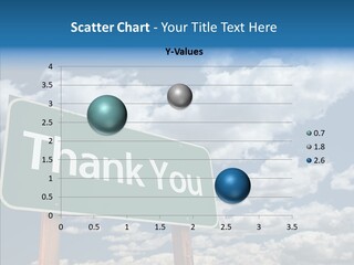 Grateful Clouds Sign PowerPoint Template