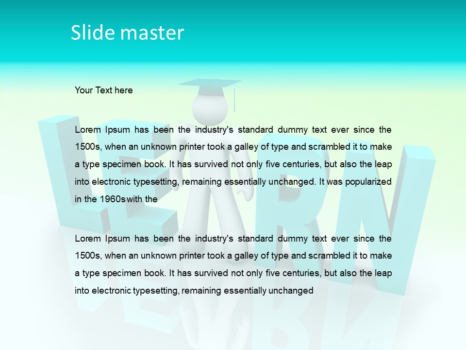 Inspiration Motivate Student PowerPoint Template