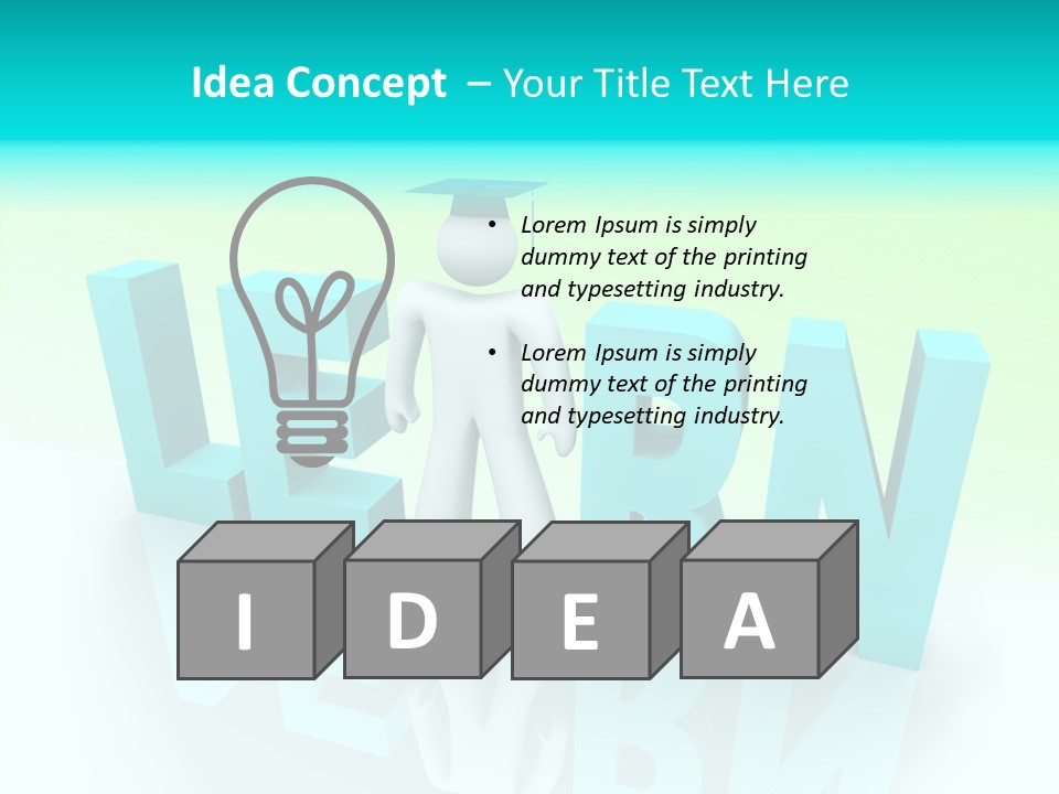 Inspiration Motivate Student PowerPoint Template