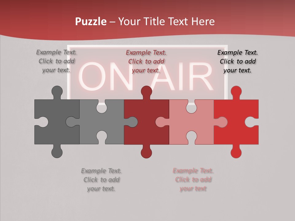 Warning Notification Studio PowerPoint Template