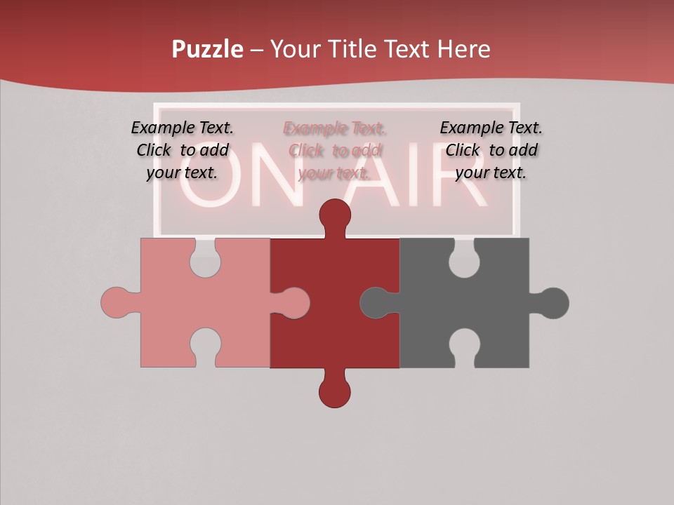 Warning Notification Studio PowerPoint Template