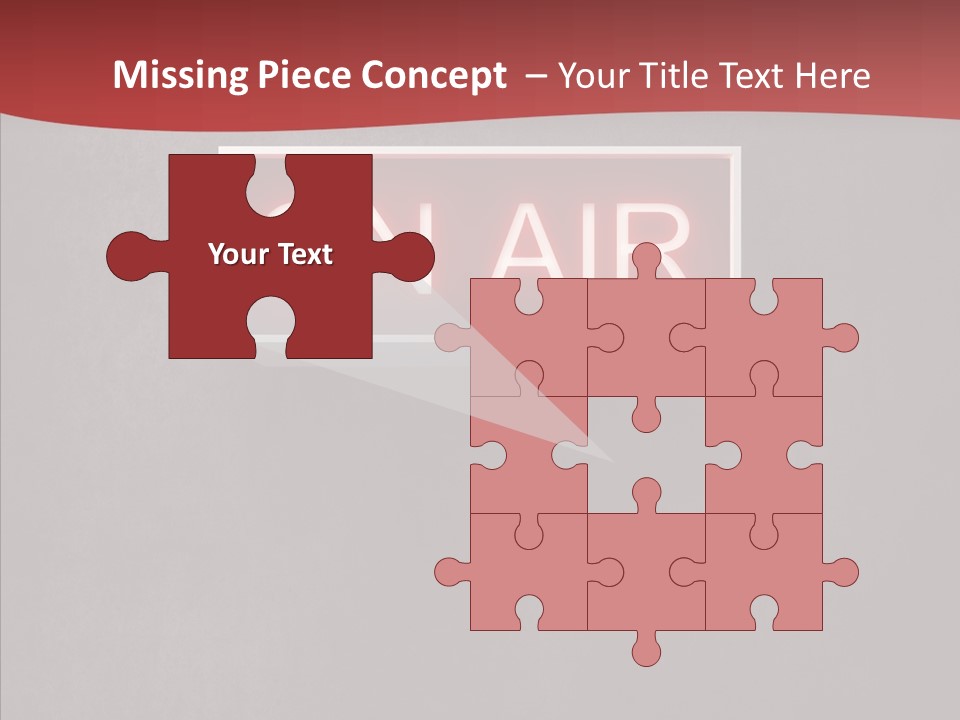 Warning Notification Studio PowerPoint Template