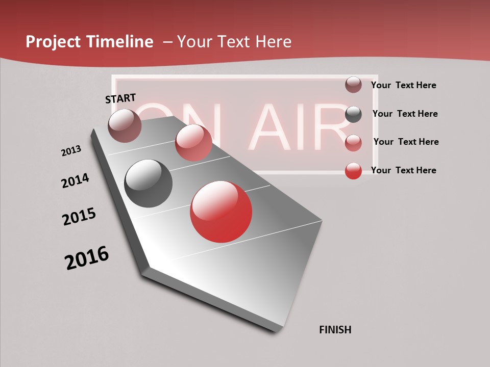 Warning Notification Studio PowerPoint Template