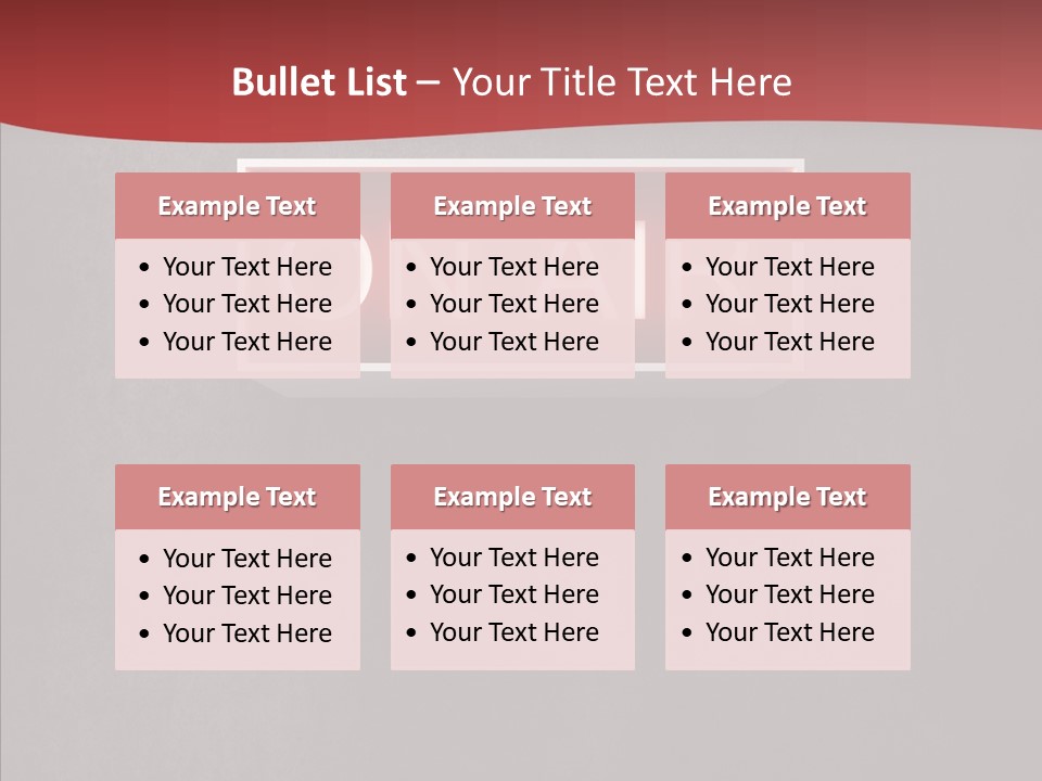 Warning Notification Studio PowerPoint Template
