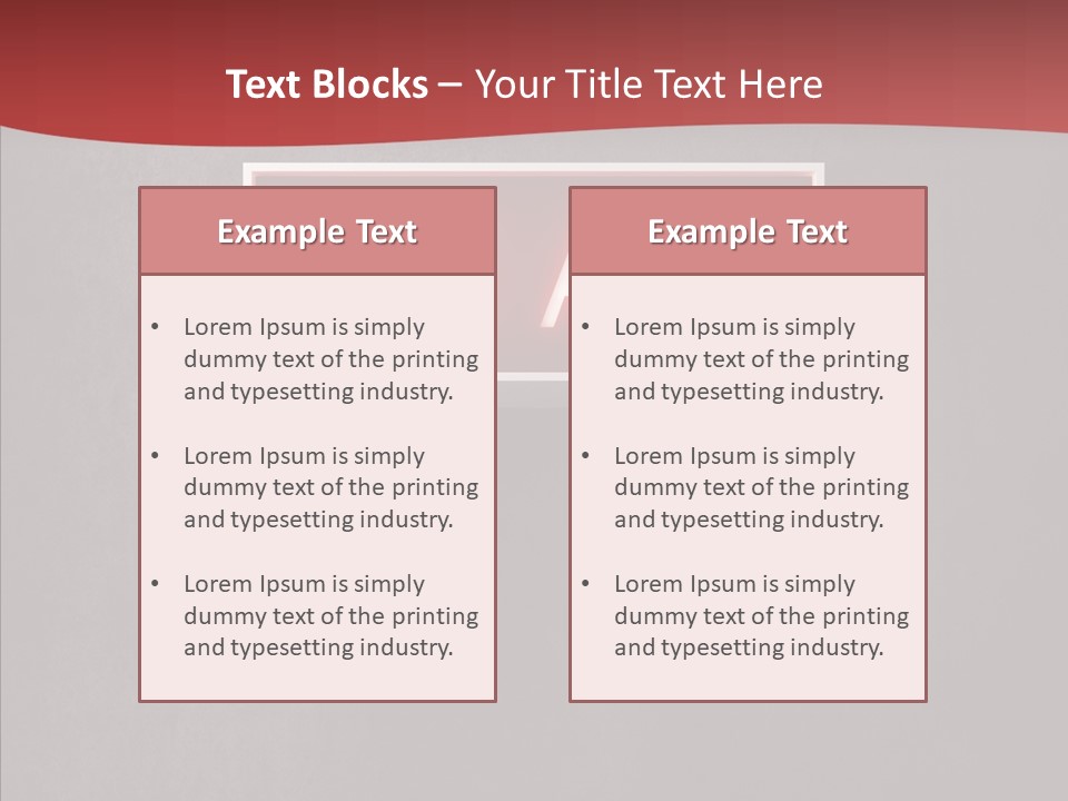 Warning Notification Studio PowerPoint Template